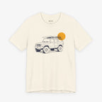 4wd Jeep With Surfboard T-shirt