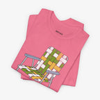 Retro Cali Surf Beach Chair T-shirt