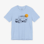 4wd Jeep With Surfboard T-shirt