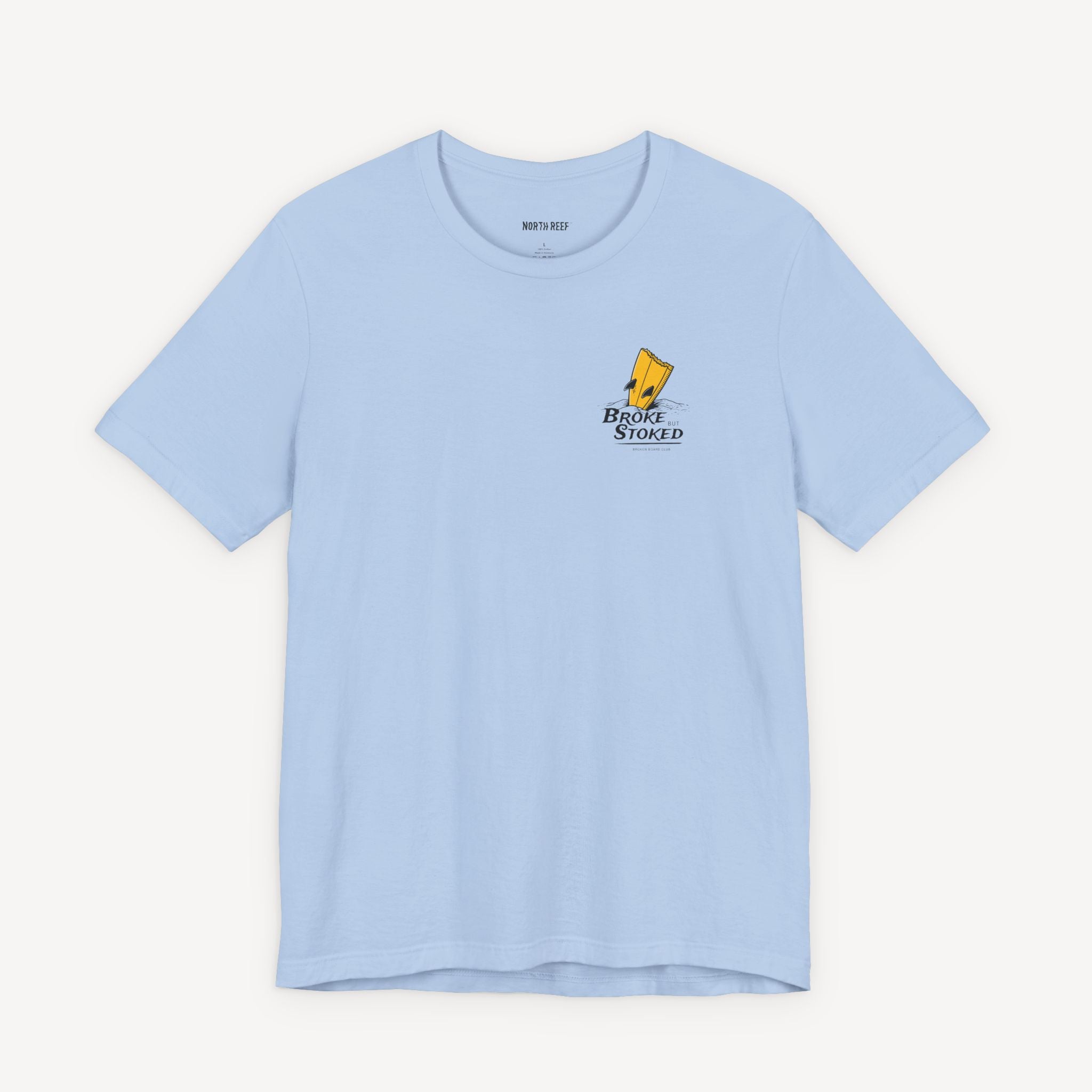 Broke But Stoked Surf T-shirt