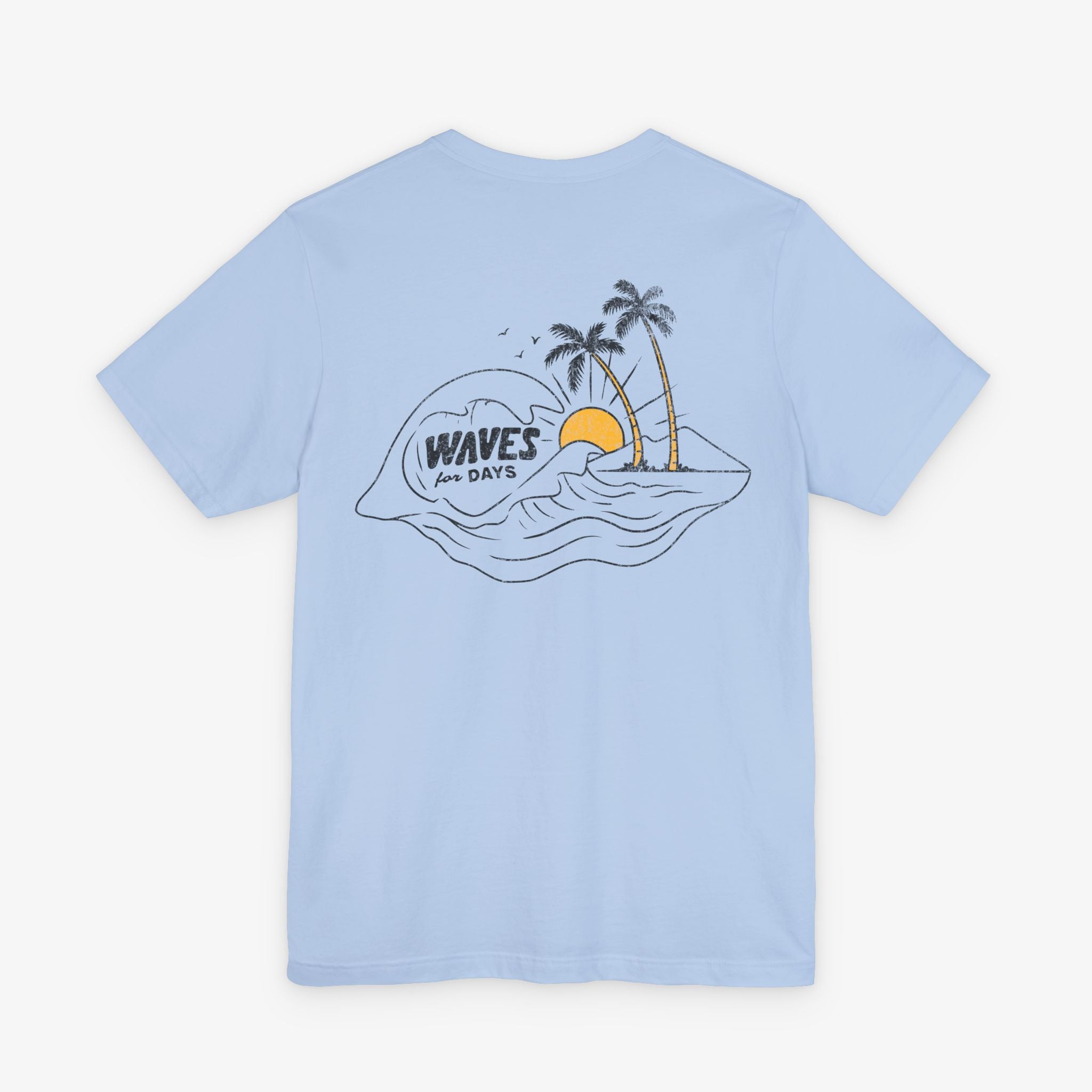 Waves for Days Pocket T-shirt