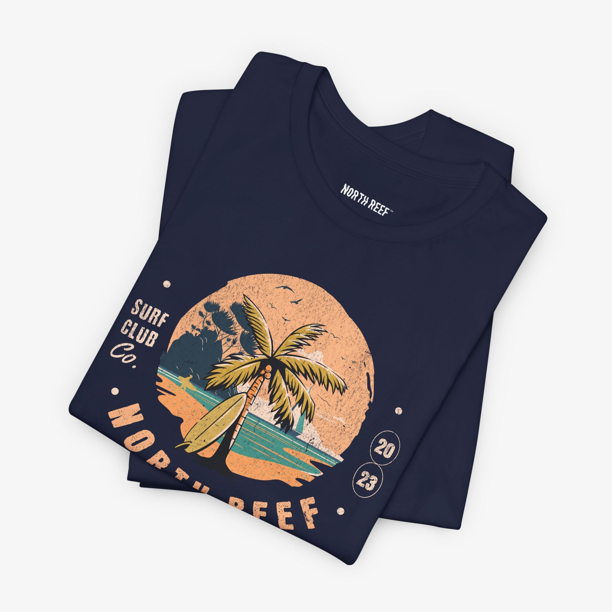 Palm Tree Surf Beach T-shirt