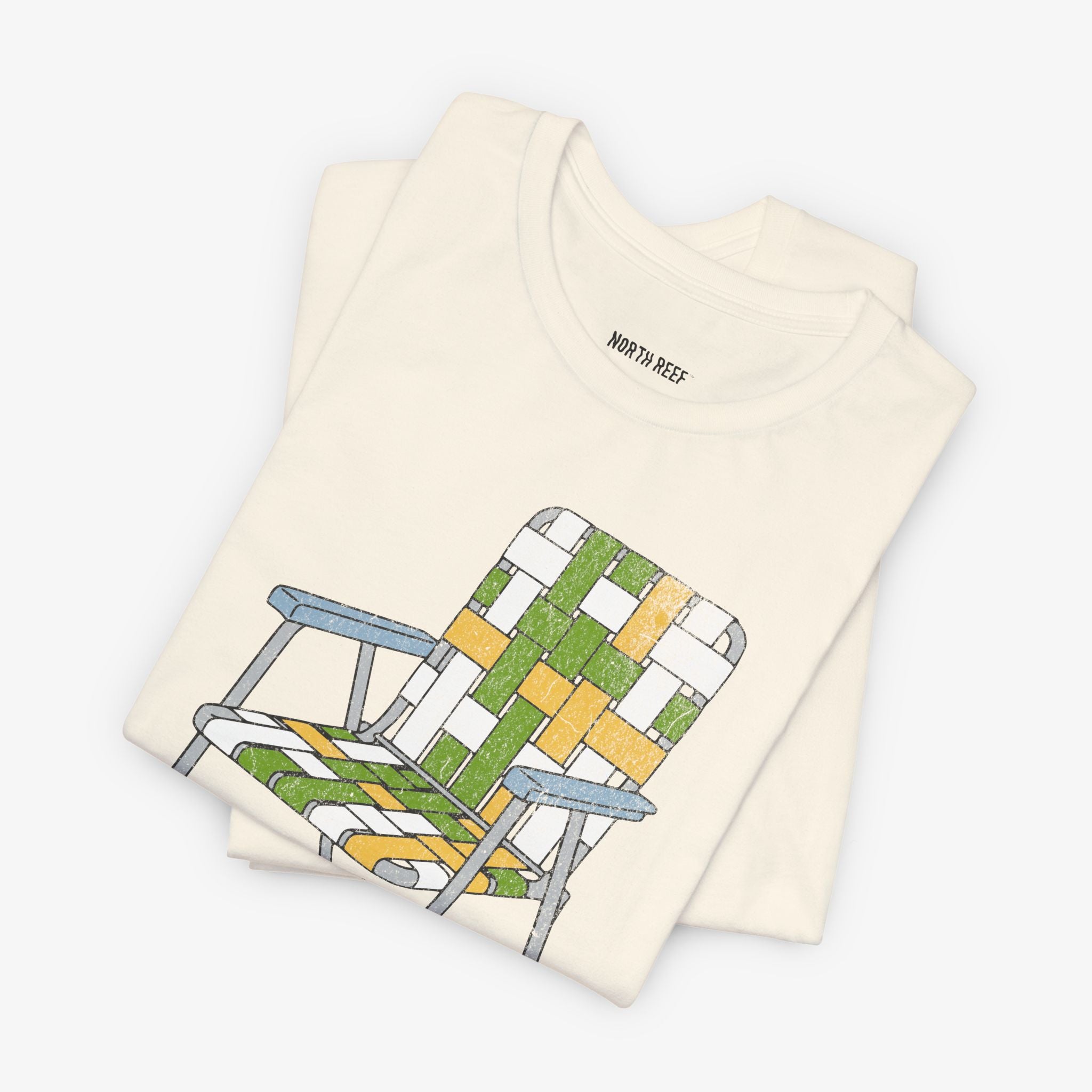 Retro Cali Surf Beach Chair T-shirt