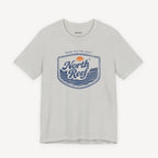 Retro front badge T-shirt