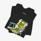 Retro Cali Surf Beach Chair T-shirt