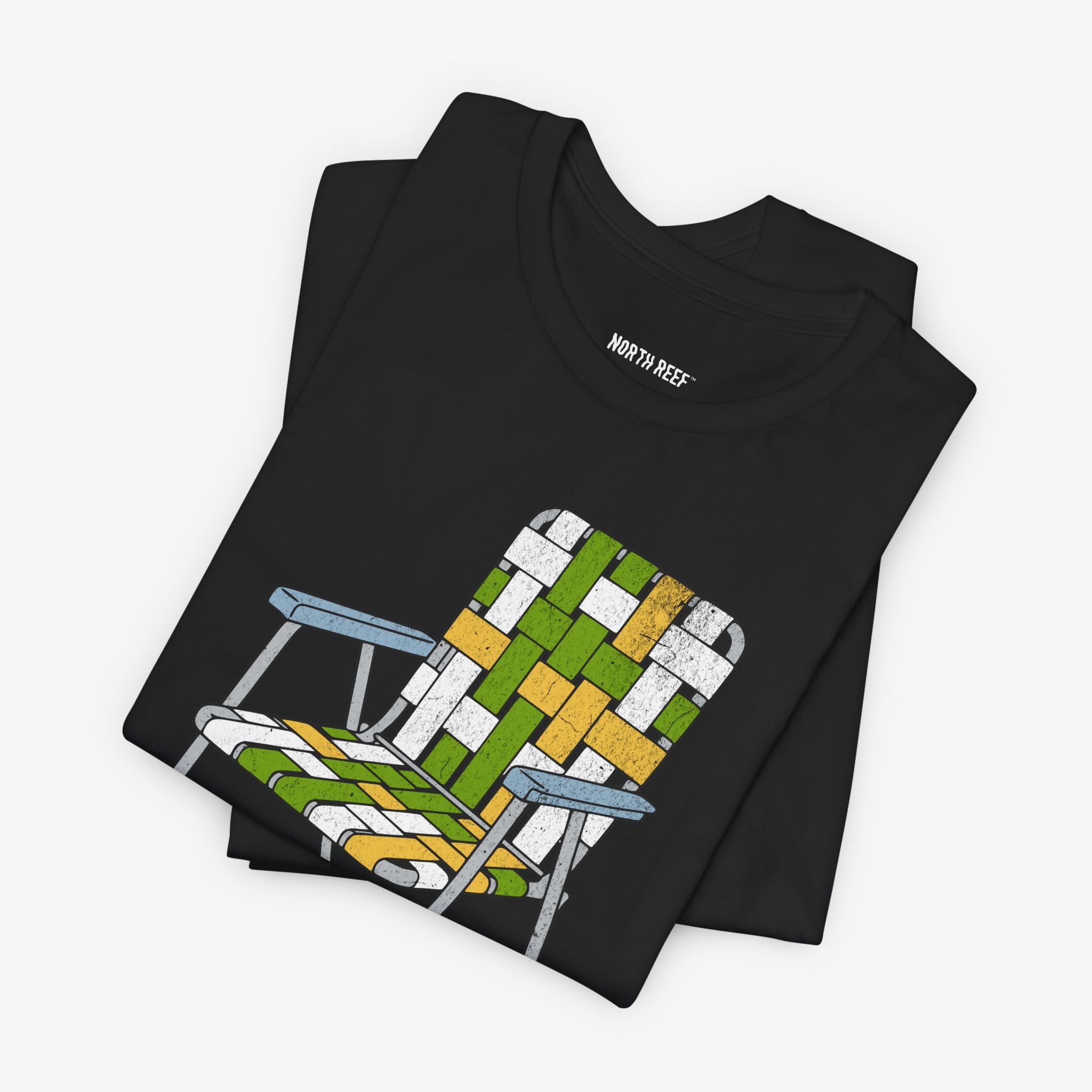 Retro Cali Surf Beach Chair T-shirt