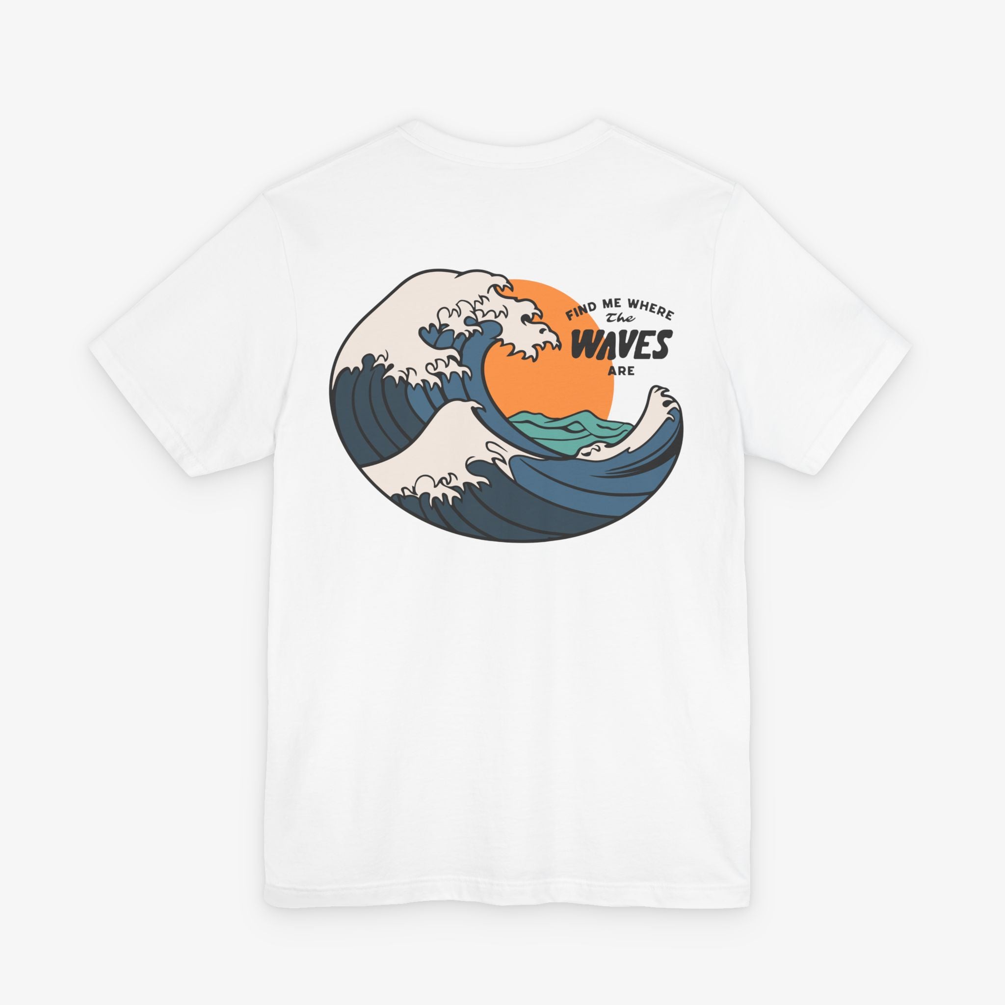 Find me in the Waves Pocket T-shirt
