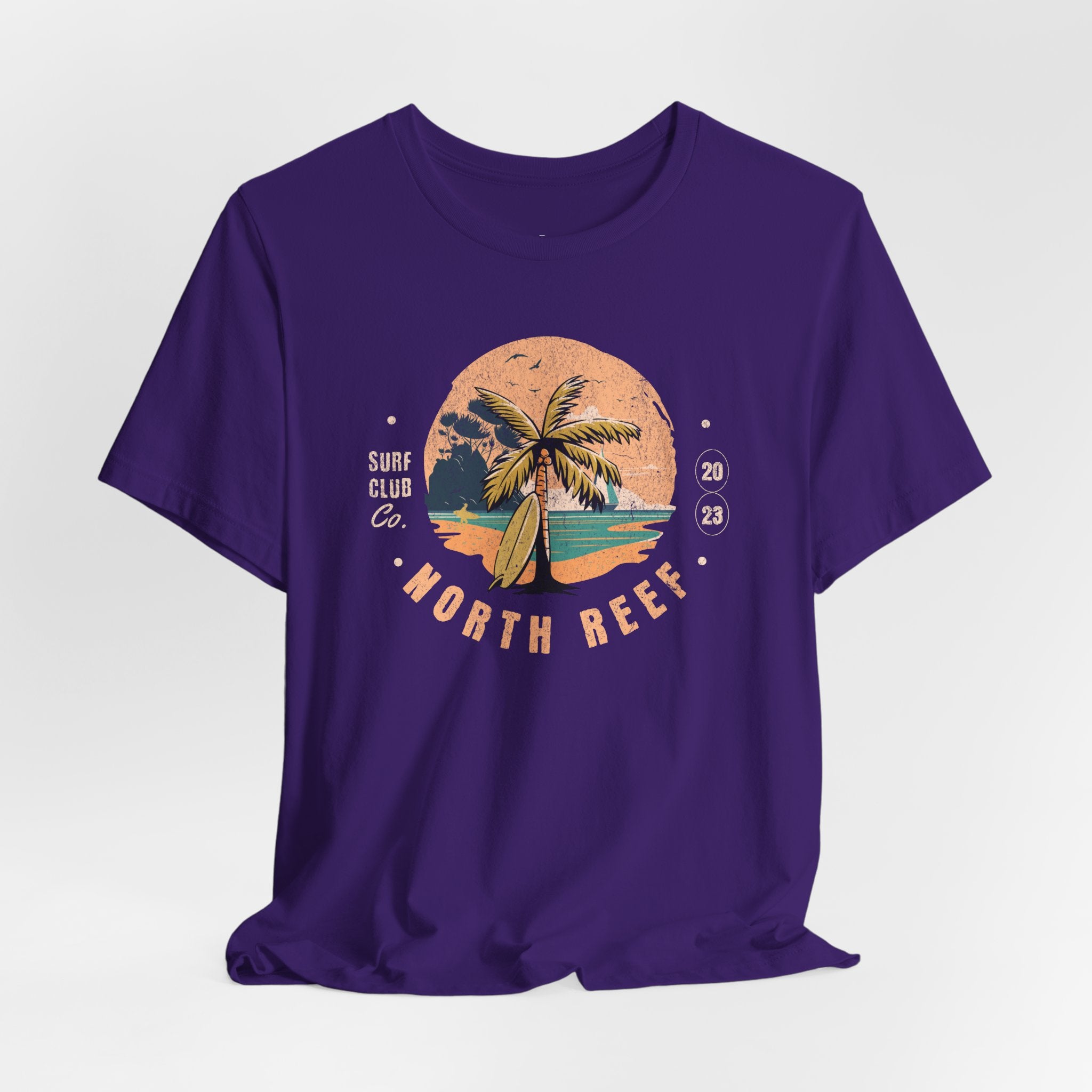 Palm Tree Surf Beach T-shirt