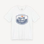 Retro front badge T-shirt