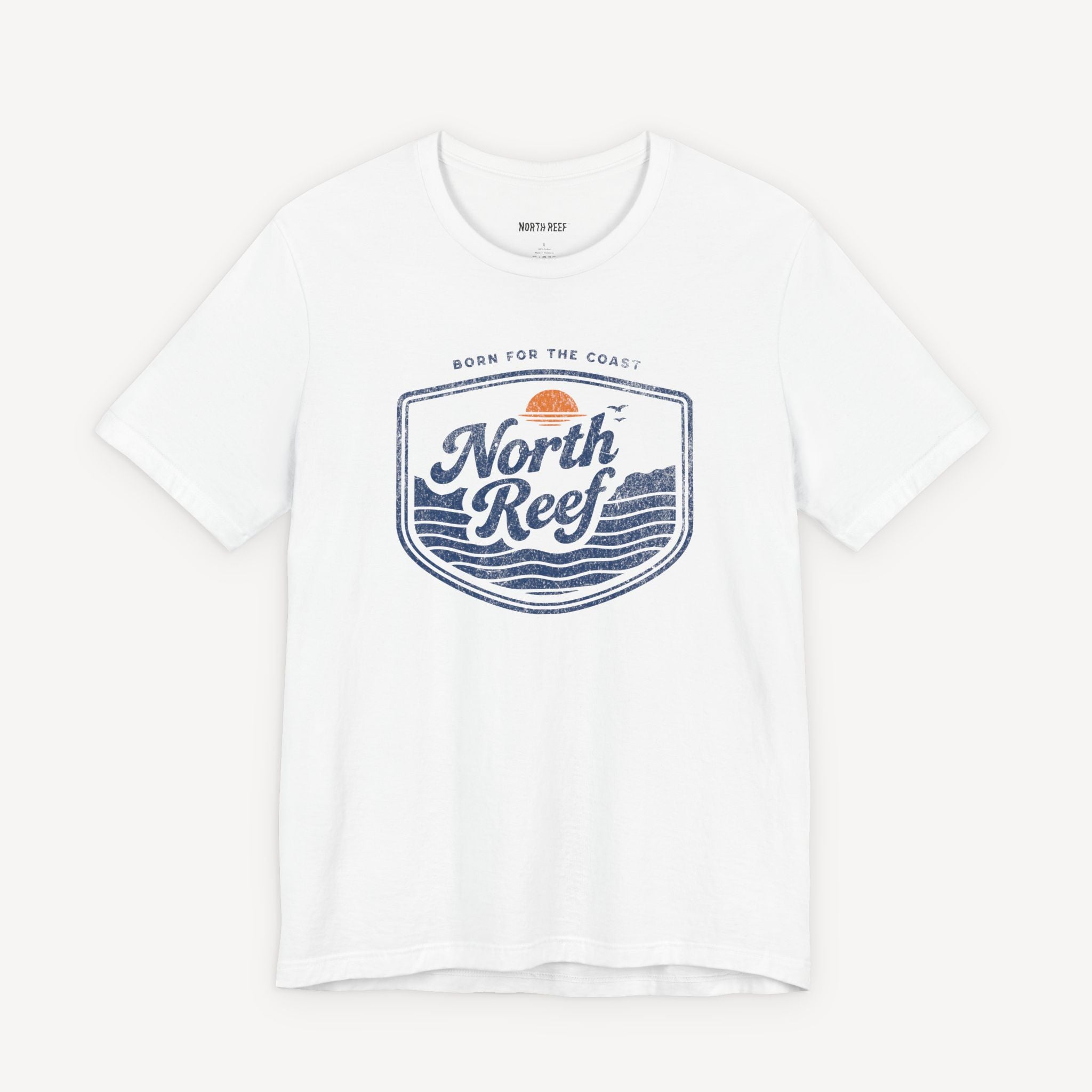 Retro front badge T-shirt