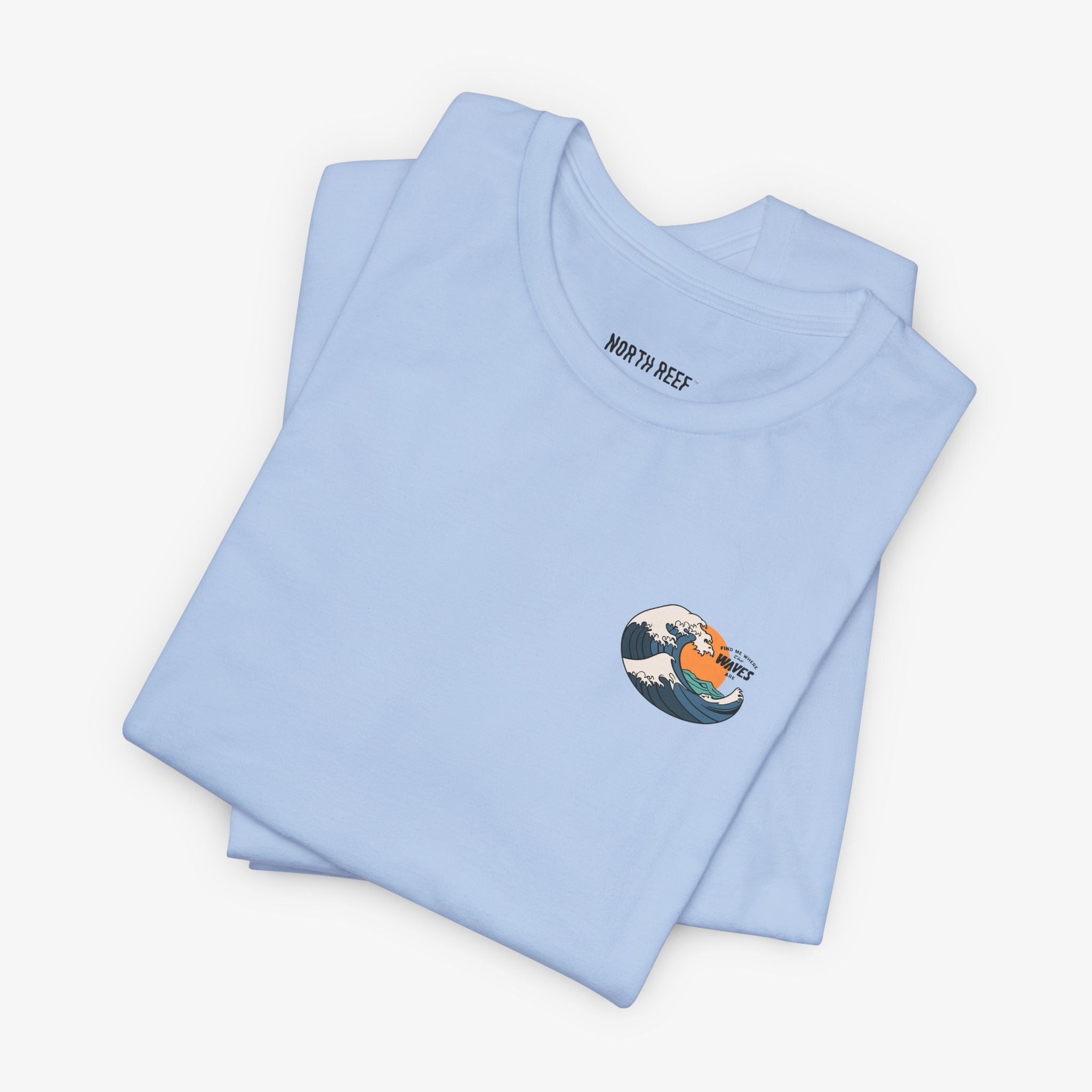 Find me in the Waves Pocket T-shirt