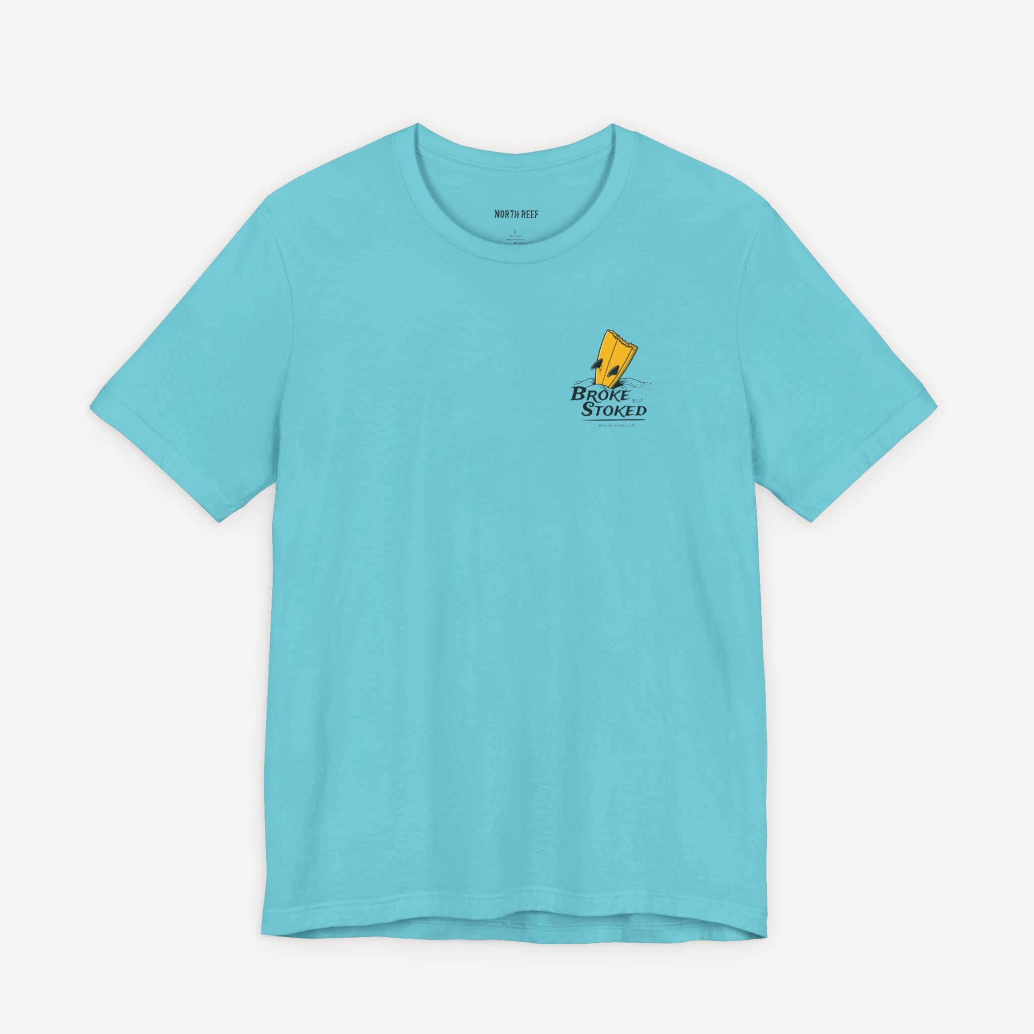 Broke But Stoked Surf T-shirt
