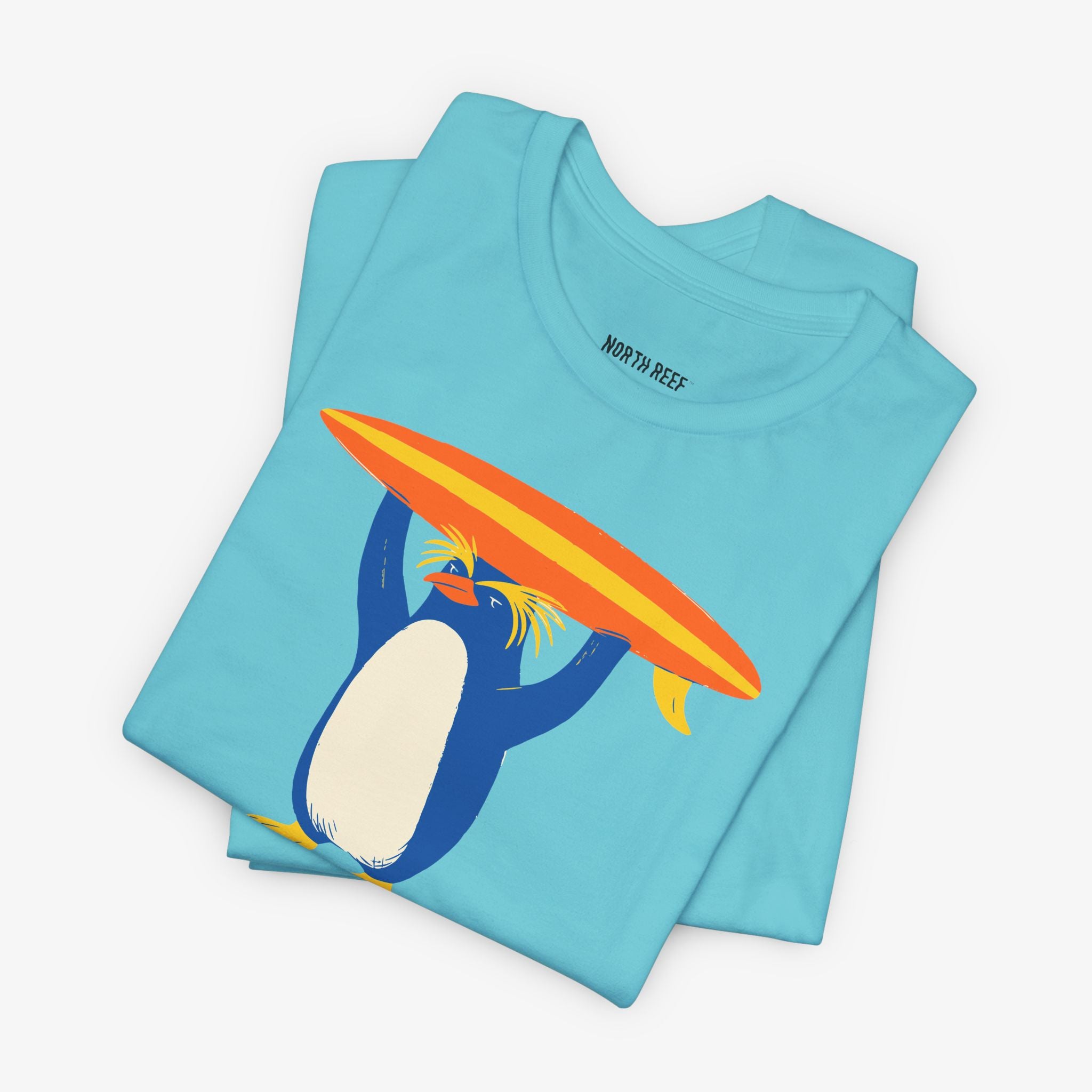 Surfs up! Penguin T-shirt