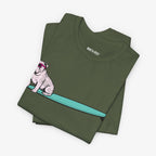 Dog Riding The Nose T-shirt