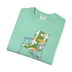 Retro Cali Surf Beach Chair T-shirt