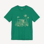 Palm Tree Beach Hut T-shirt