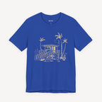 Palm Tree Beach Hut T-shirt