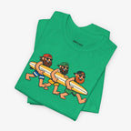 Dudes Cruising with Surfboard T-shirt