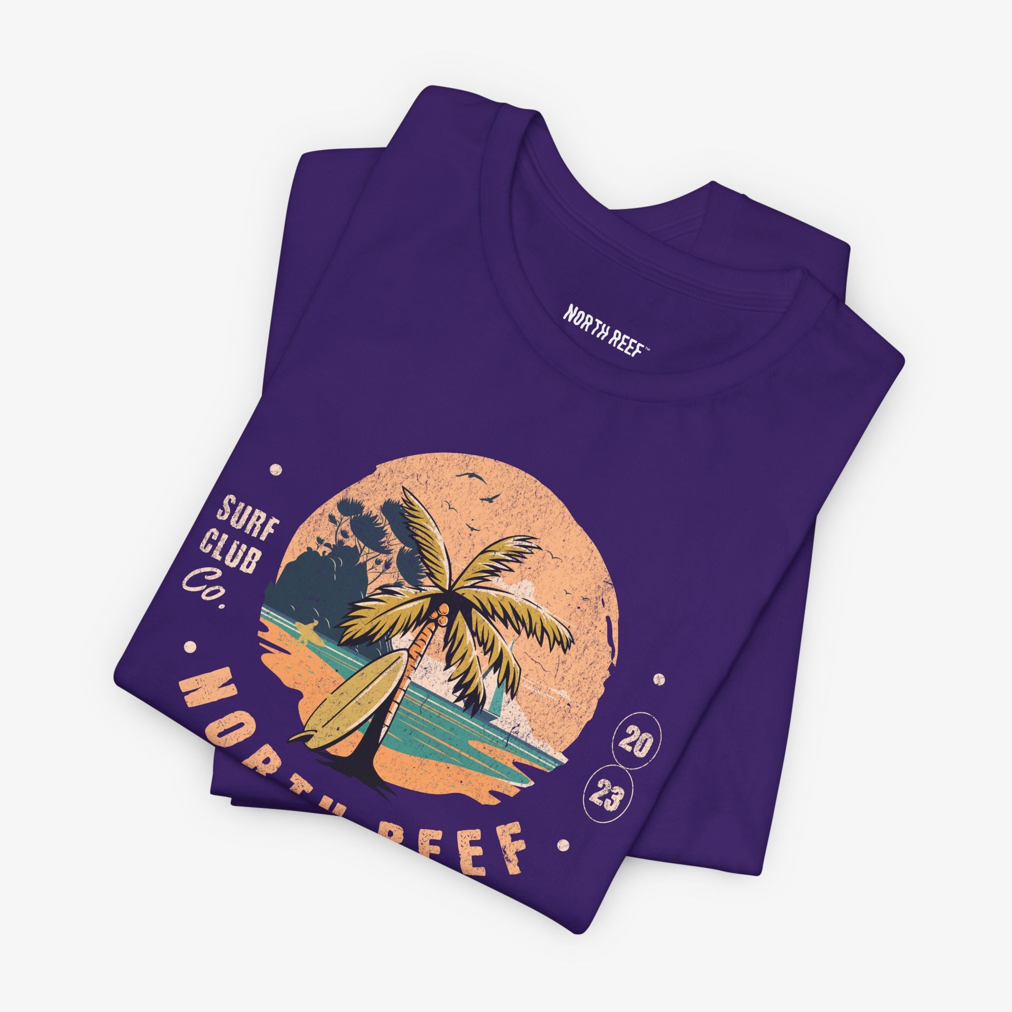 Palm Tree Surf Beach T-shirt