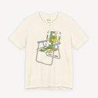 Retro Cali Surf Beach Chair T-shirt