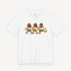 Dudes Cruising with Surfboard T-shirt