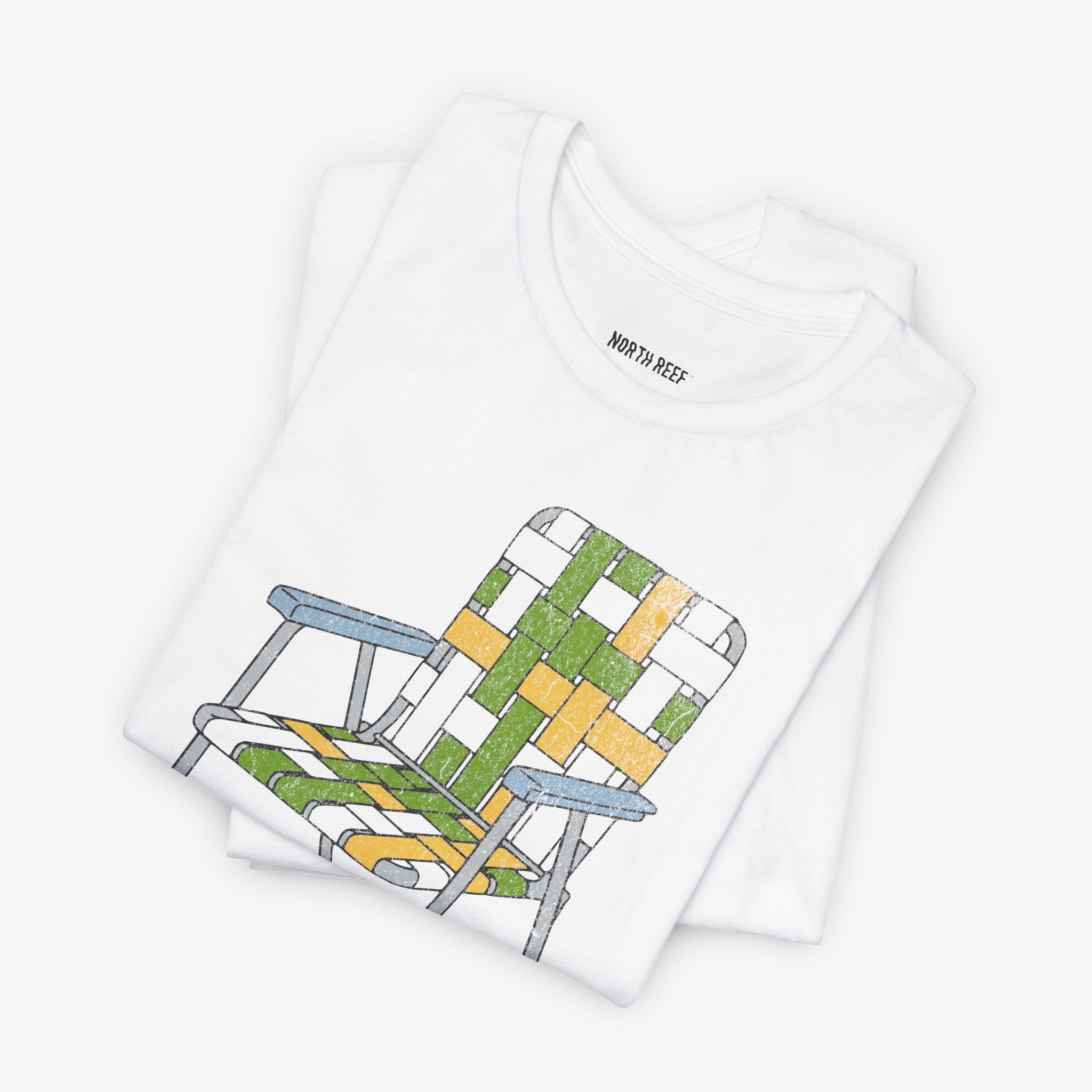 Retro Cali Surf Beach Chair T-shirt