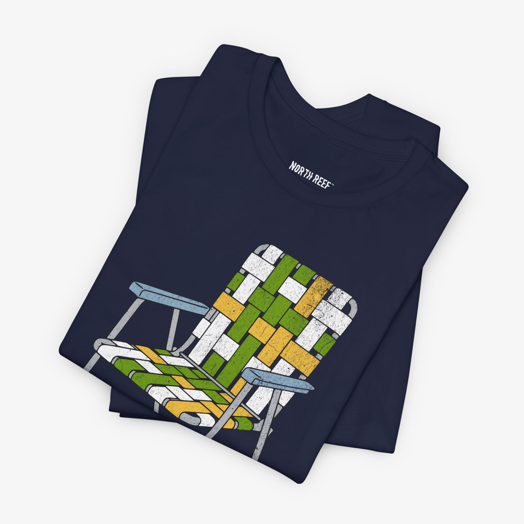 Retro Cali Surf Beach Chair T-shirt
