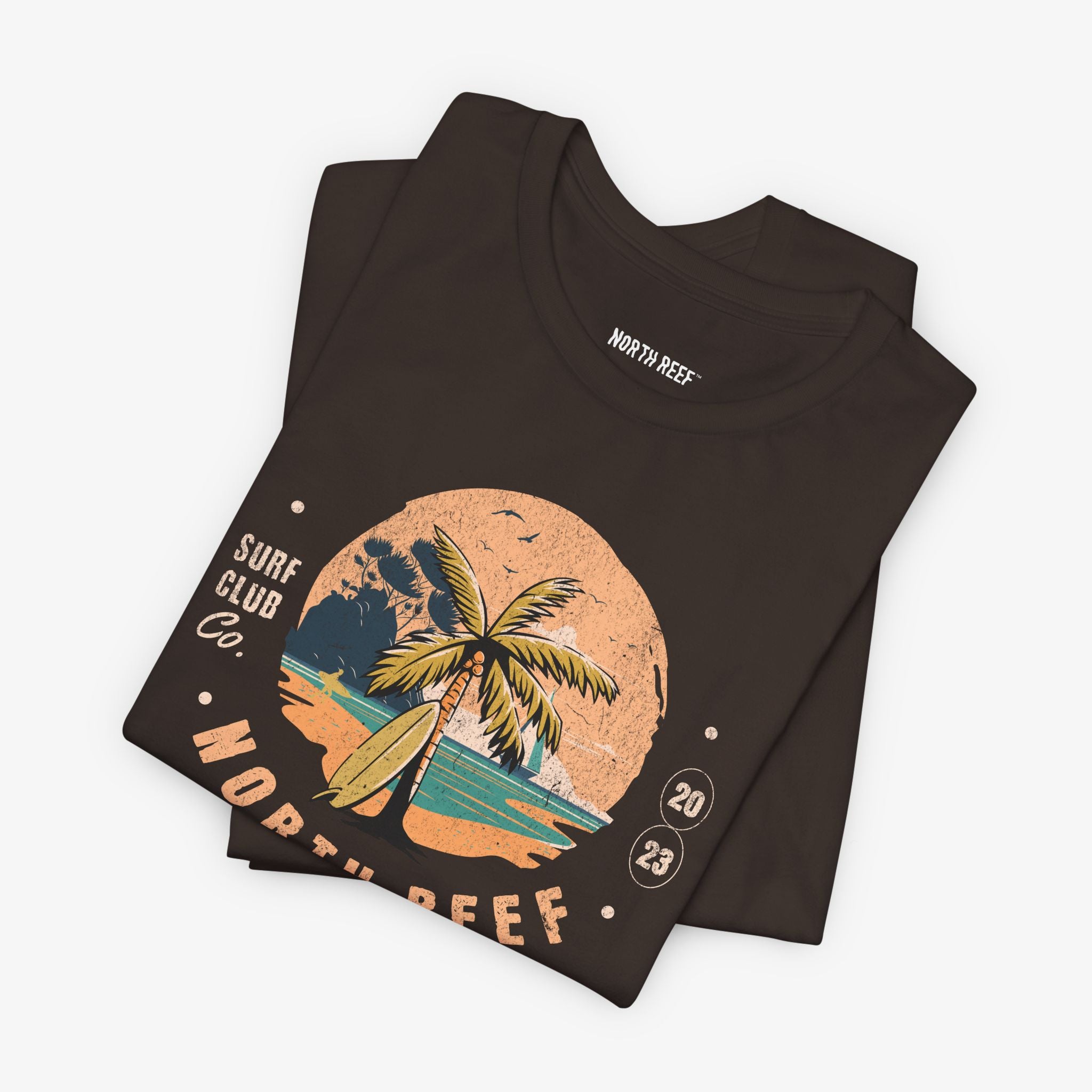 Palm Tree Surf Beach T-shirt