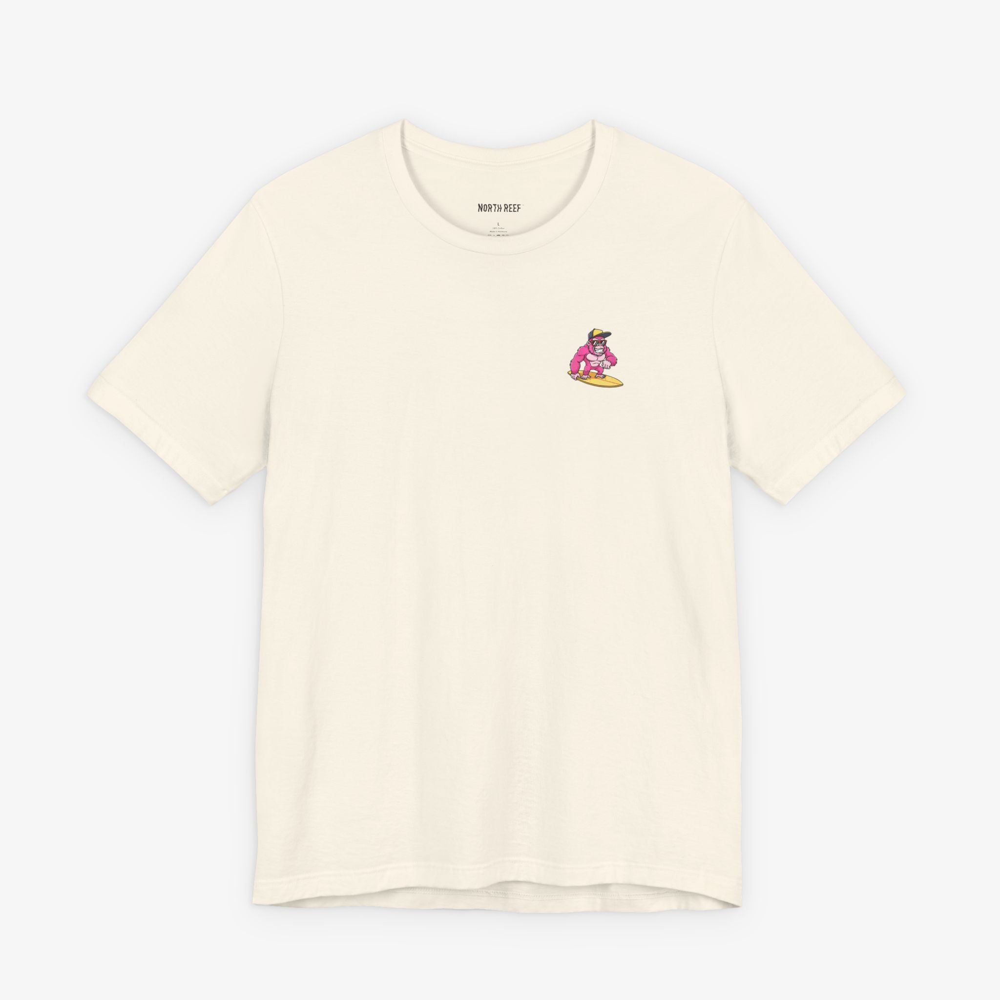 Gorilla Surfing Pocket T-shirt