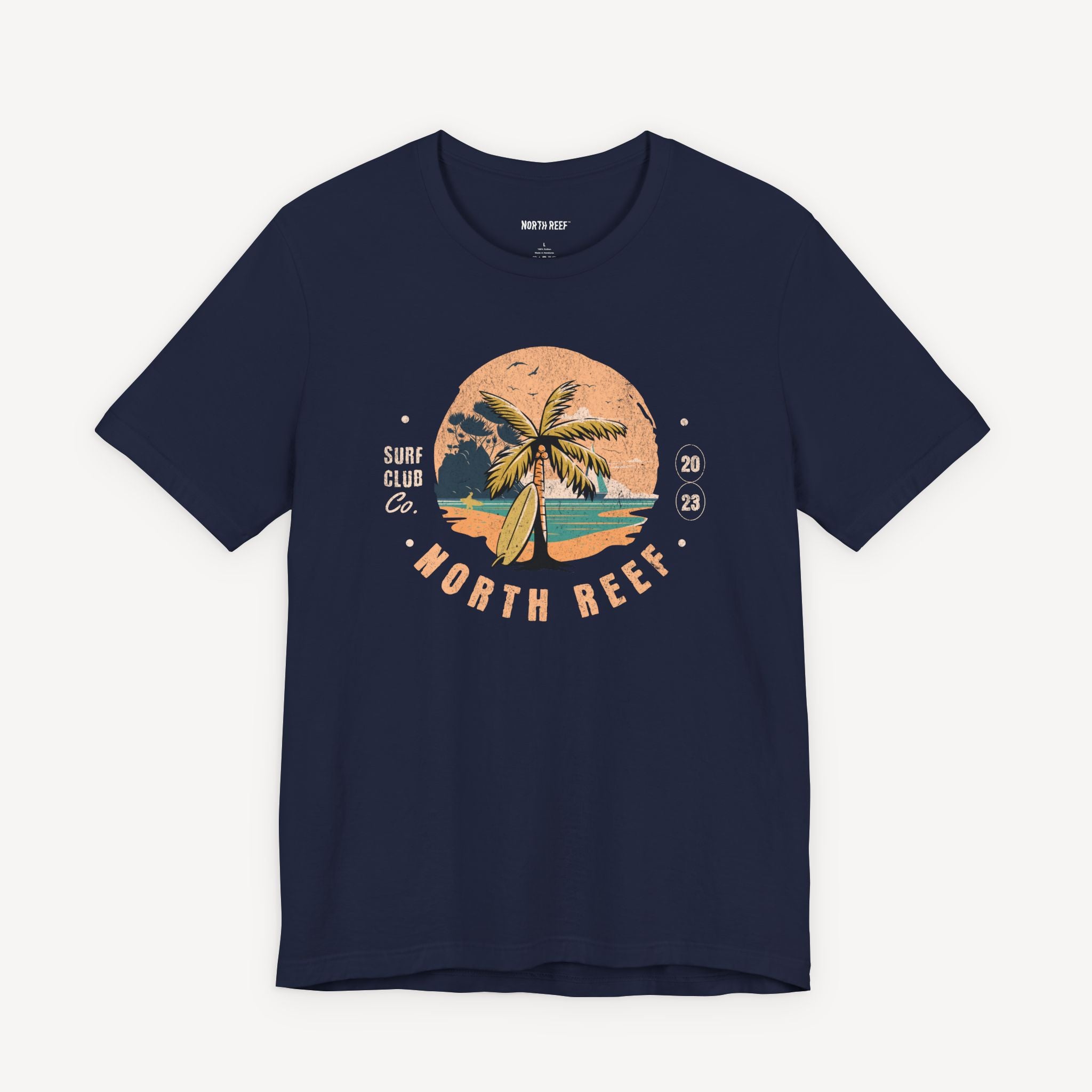 Palm Tree Surf Beach T-shirt