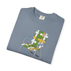 Retro Cali Surf Beach Chair T-shirt