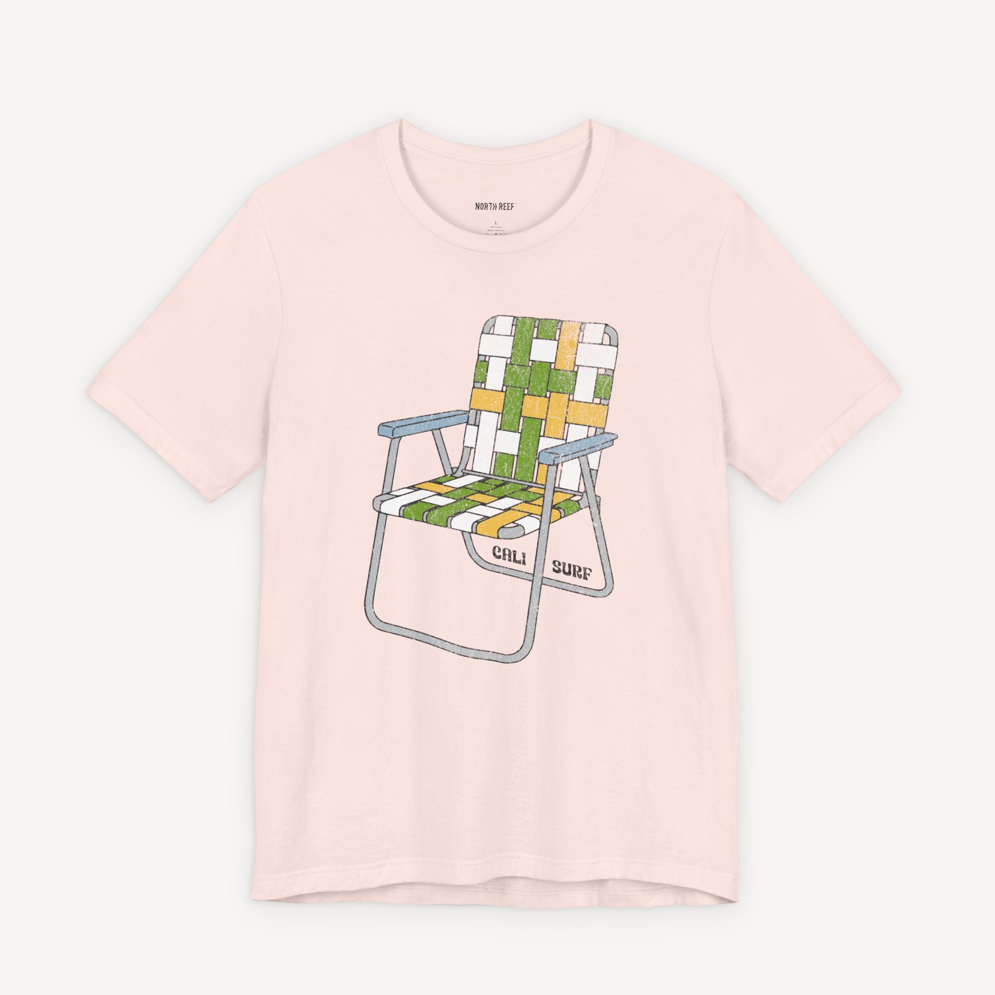 Retro Cali Surf Beach Chair T-shirt