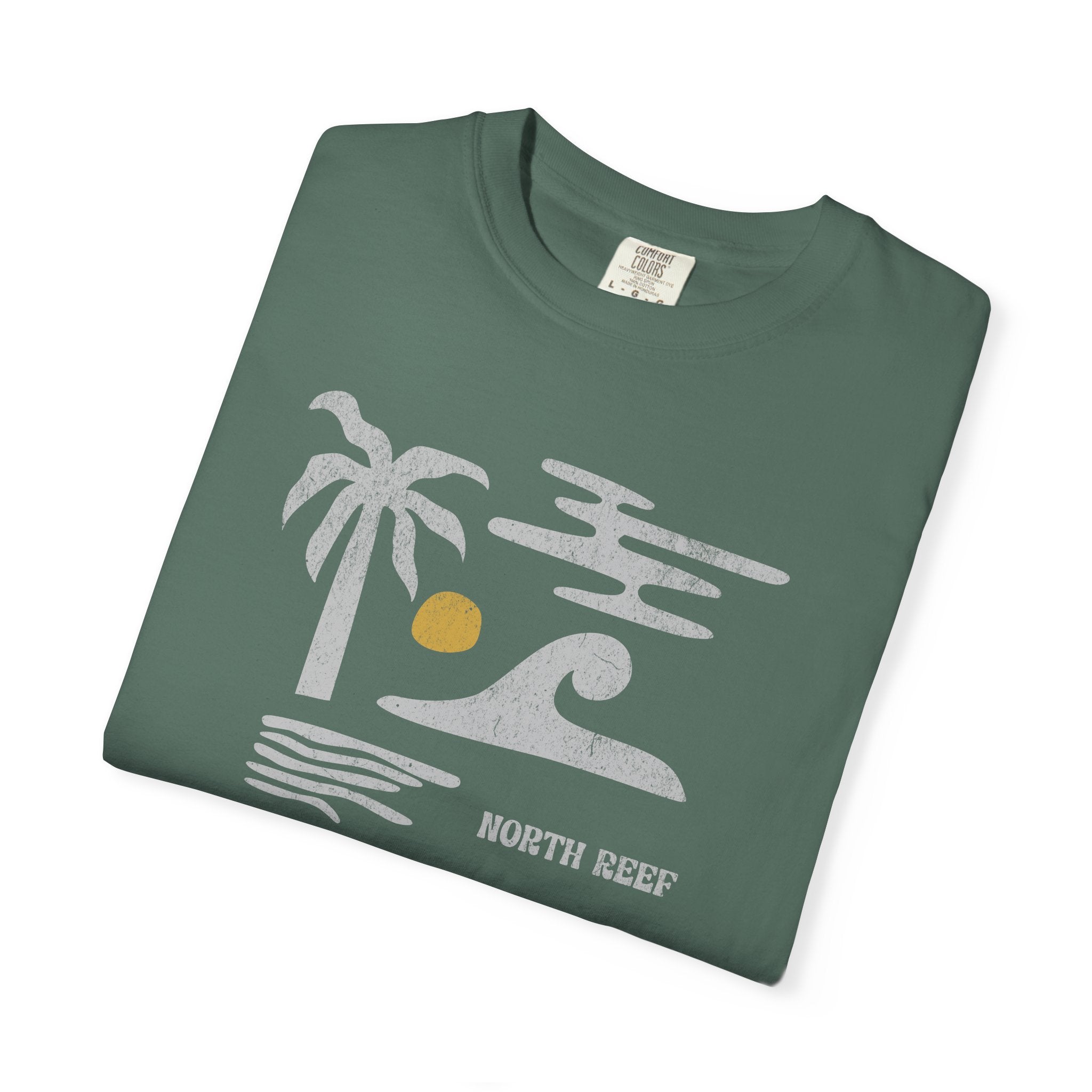 Beach Sunset Palm T-shirt