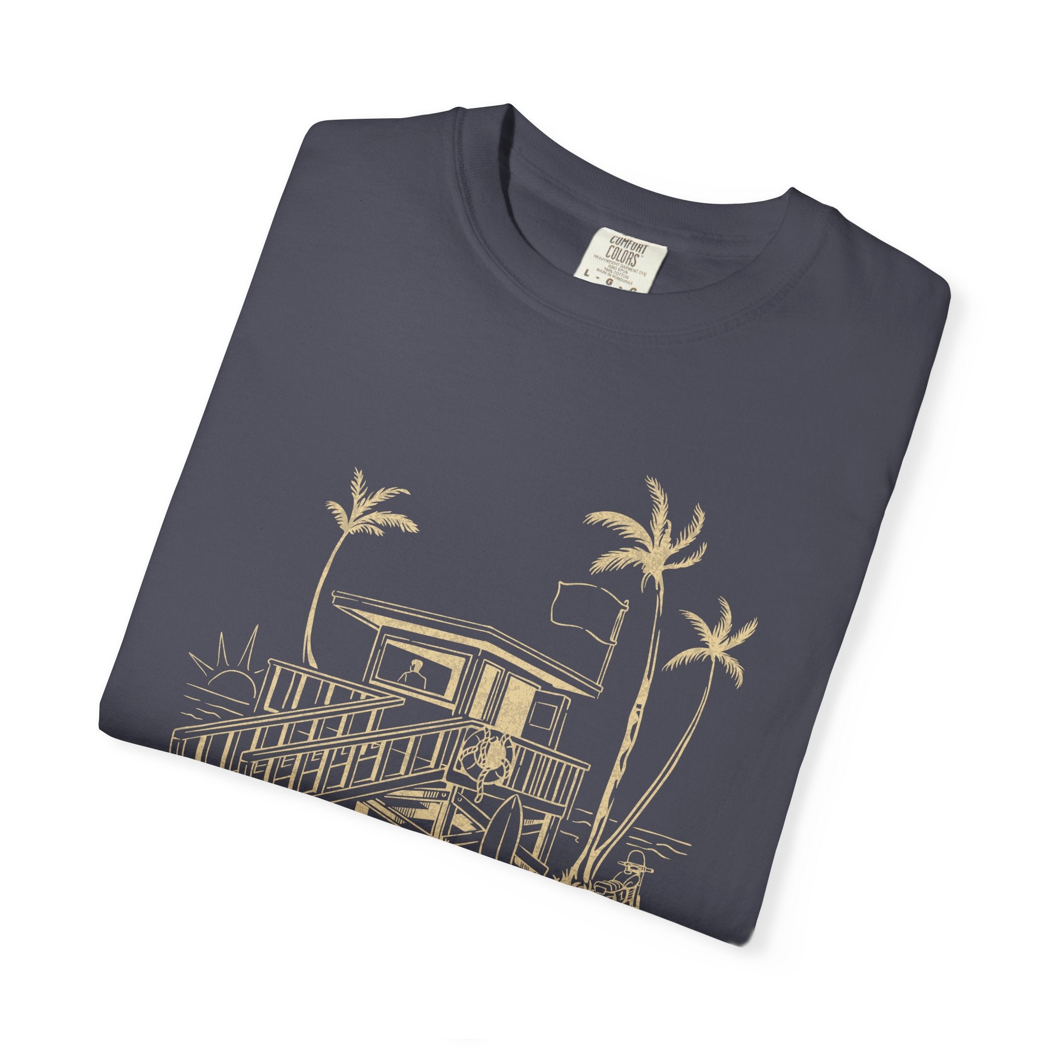 Palm Tree Beach Hut T-shirt