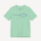 Sting Ray Drawing T-shirt