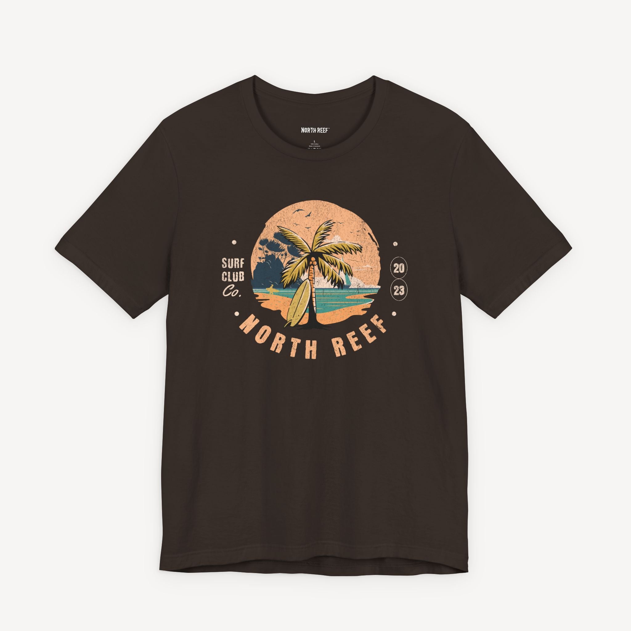 Palm Tree Surf Beach T-shirt