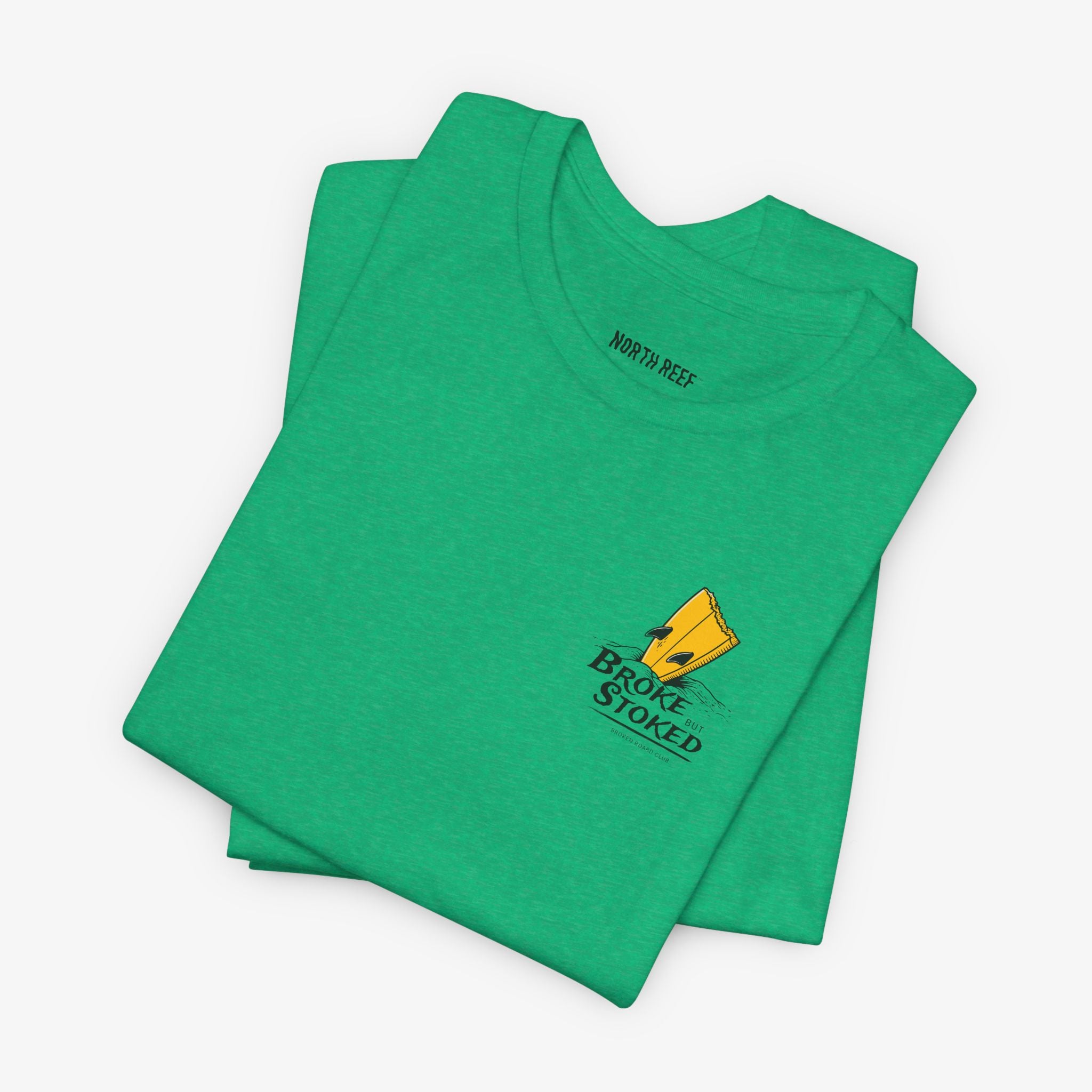 Broke But Stoked Surf T-shirt