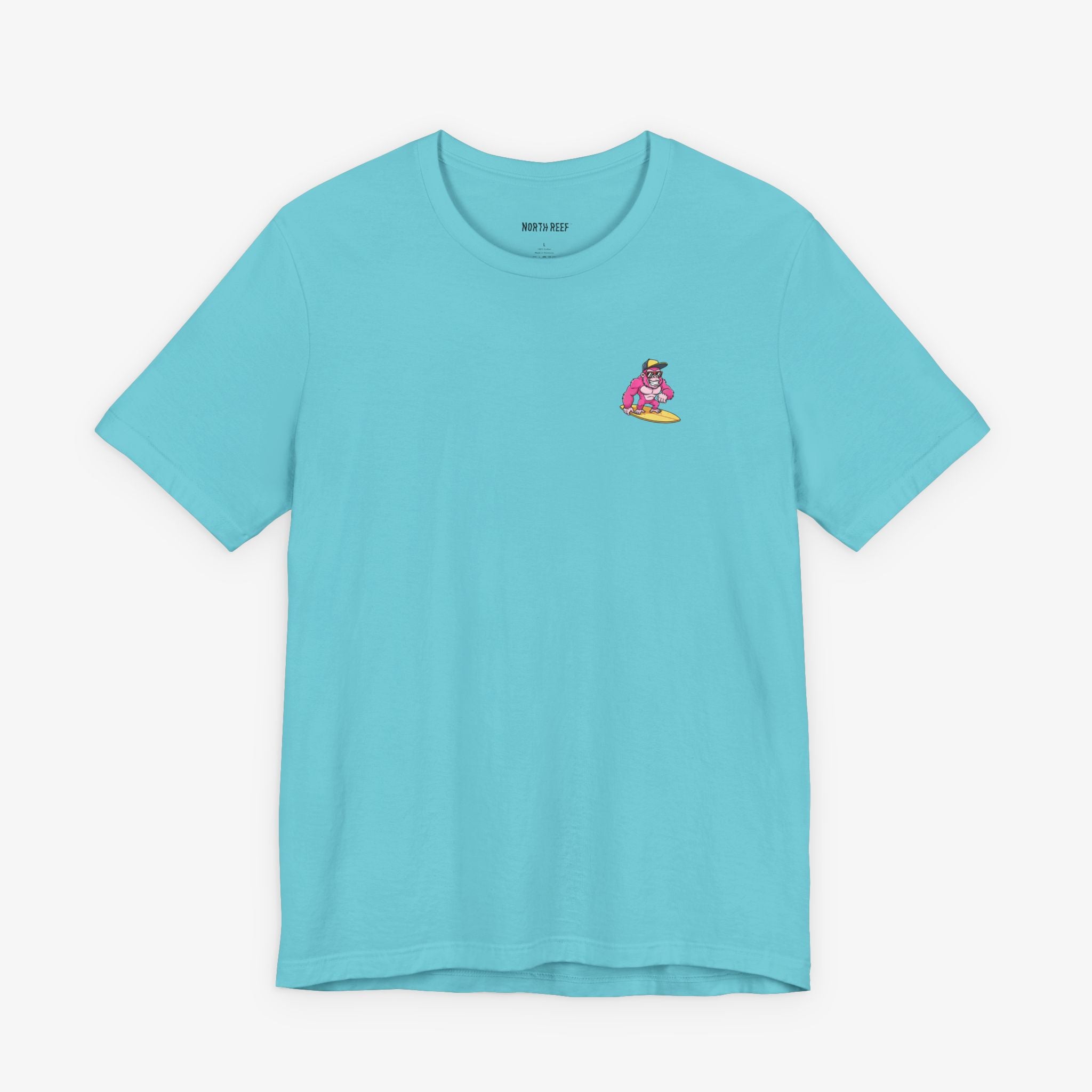 Gorilla Surfing Pocket T-shirt