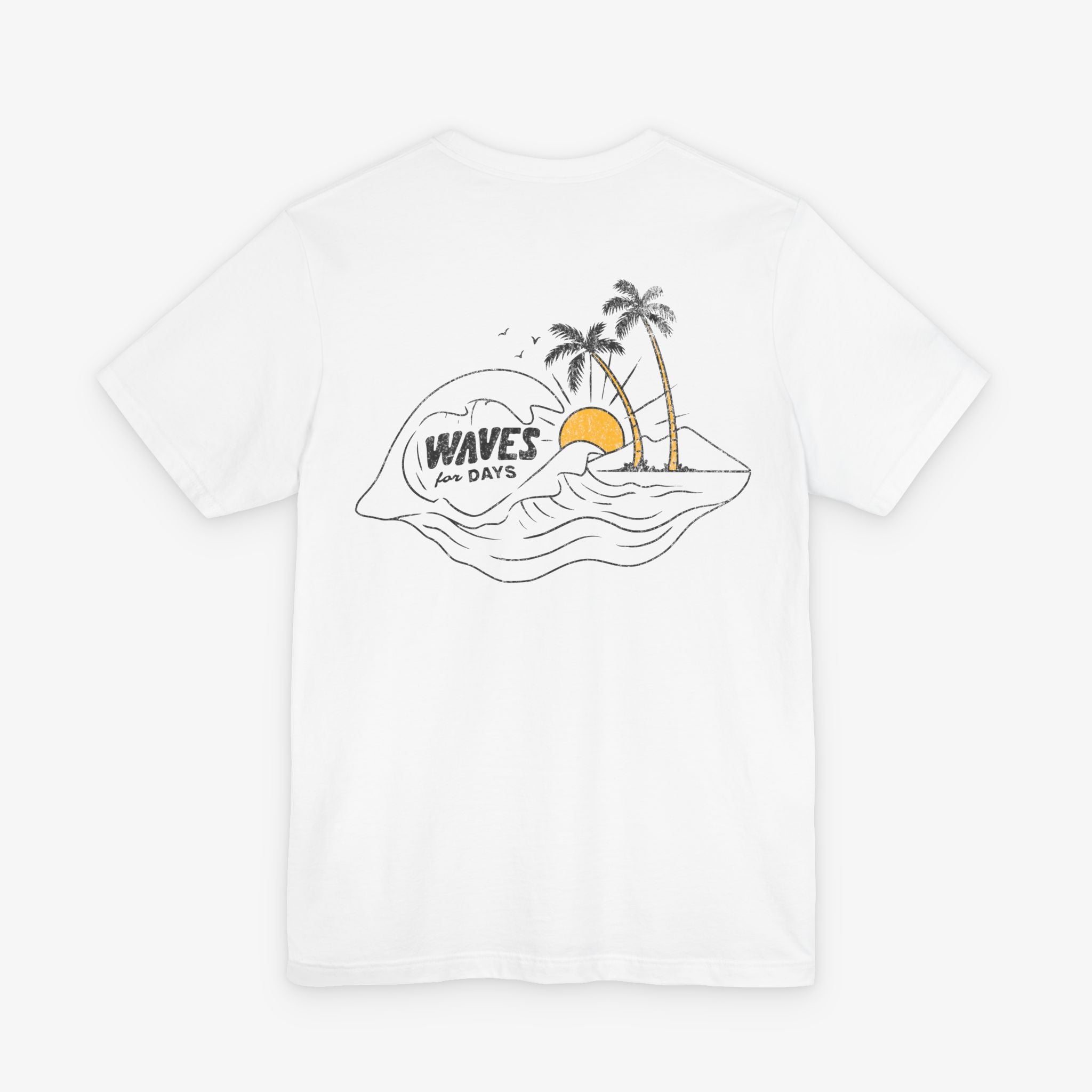 Waves for Days Pocket T-shirt