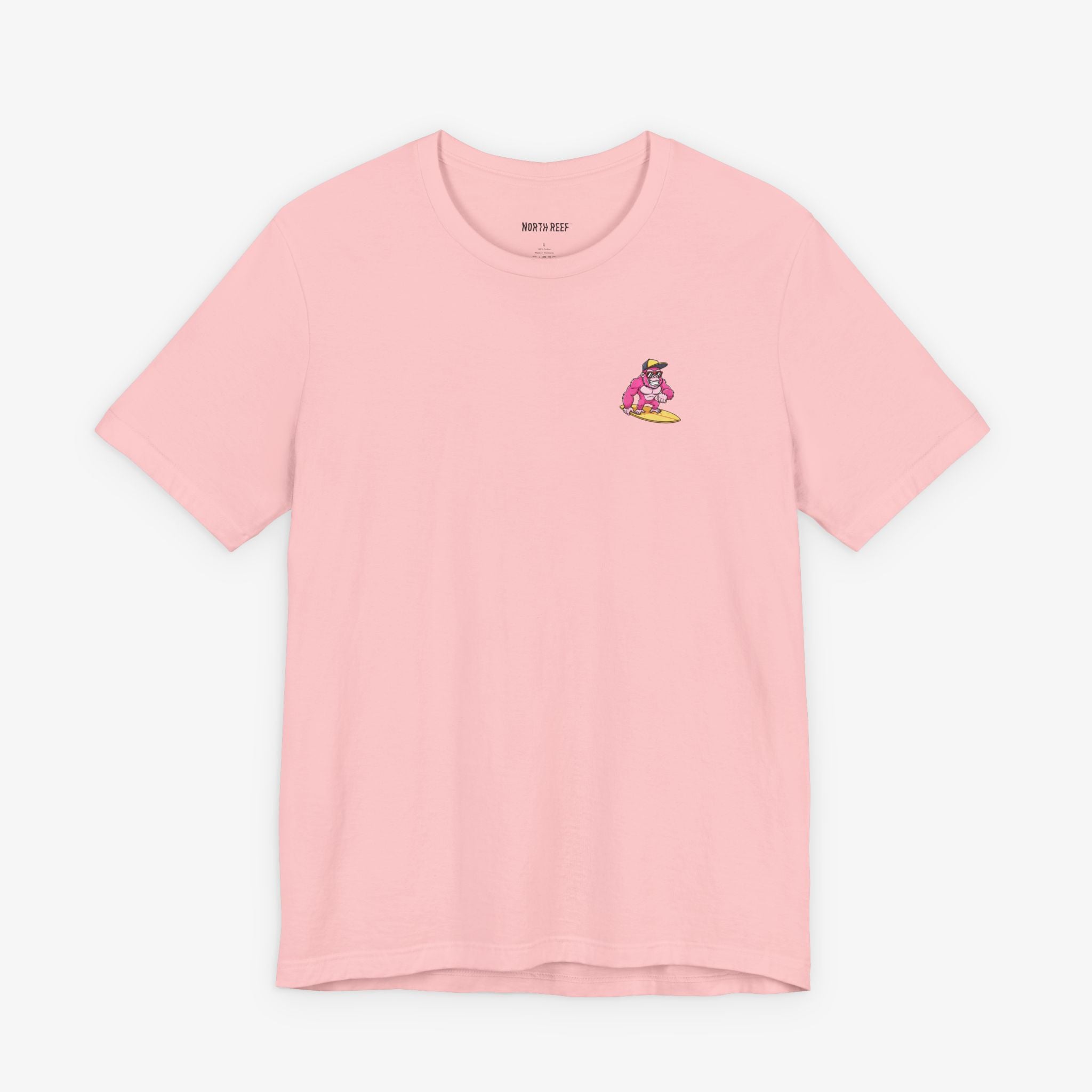 Gorilla Surfing Pocket T-shirt