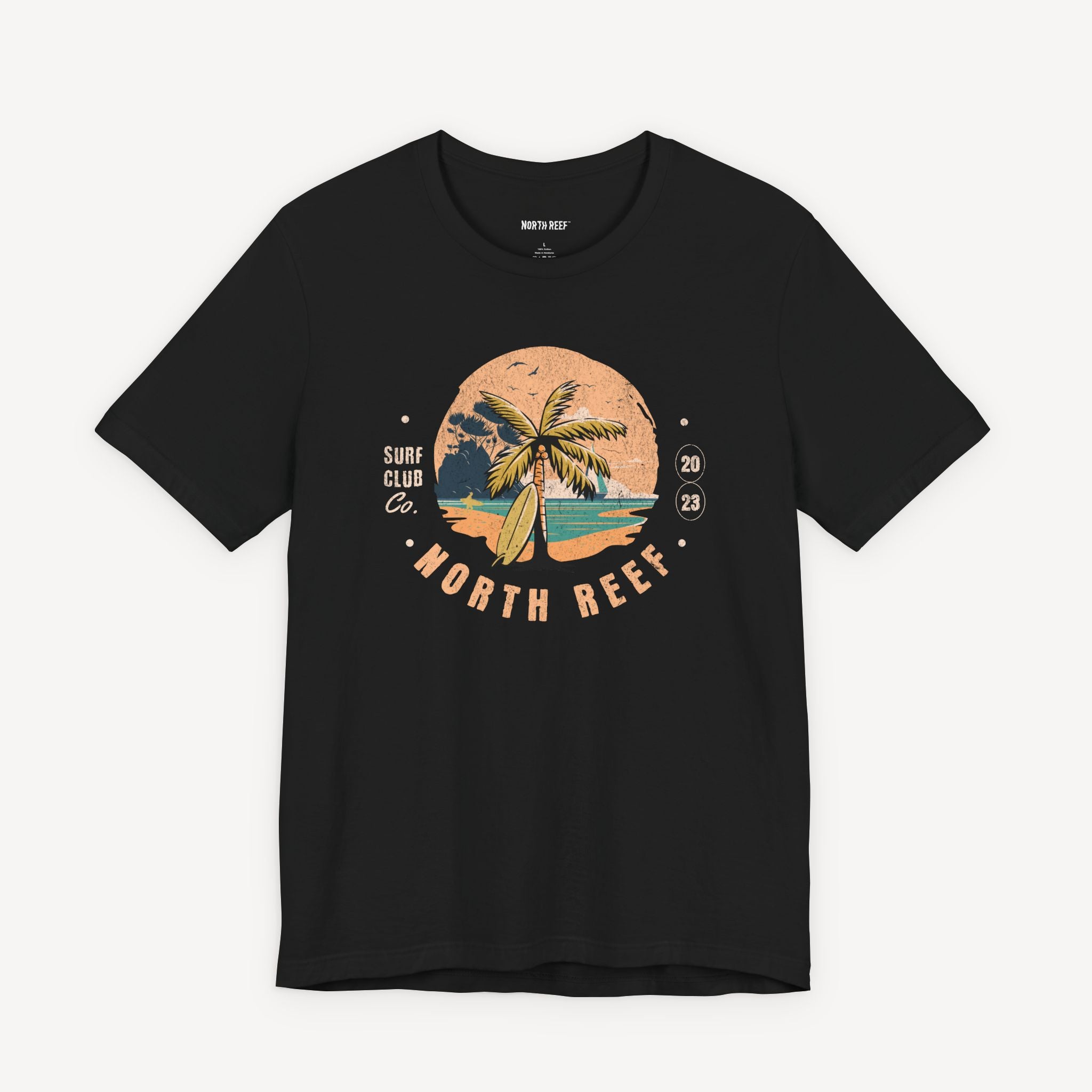 Palm Tree Surf Beach T-shirt