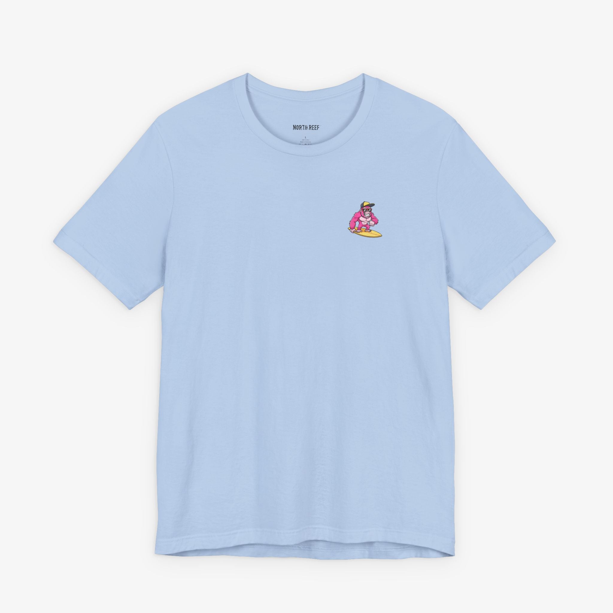 Gorilla Surfing Pocket T-shirt