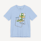 Retro Cali Surf Beach Chair T-shirt