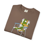 Retro Cali Surf Beach Chair T-shirt