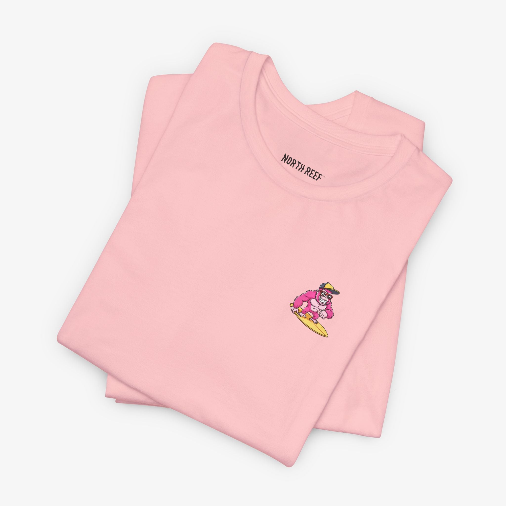 Gorilla Surfing Pocket T-shirt