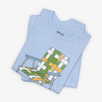 Retro Cali Surf Beach Chair T-shirt