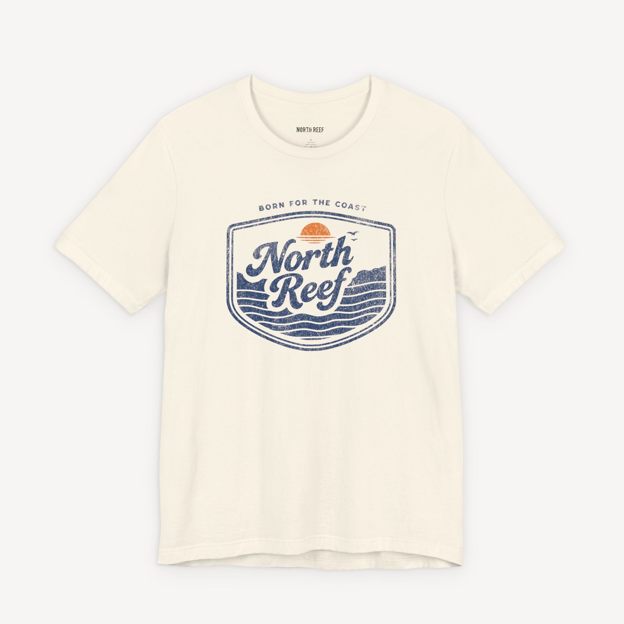 Retro front badge T-shirt