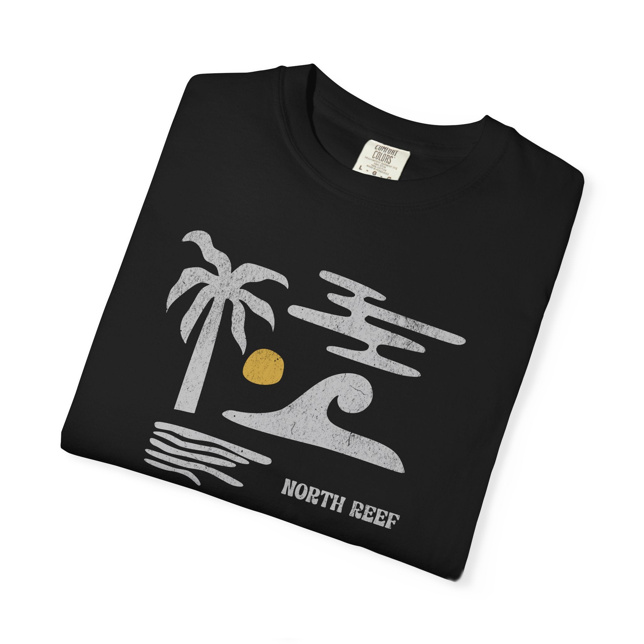 Beach Sunset Palm T-shirt