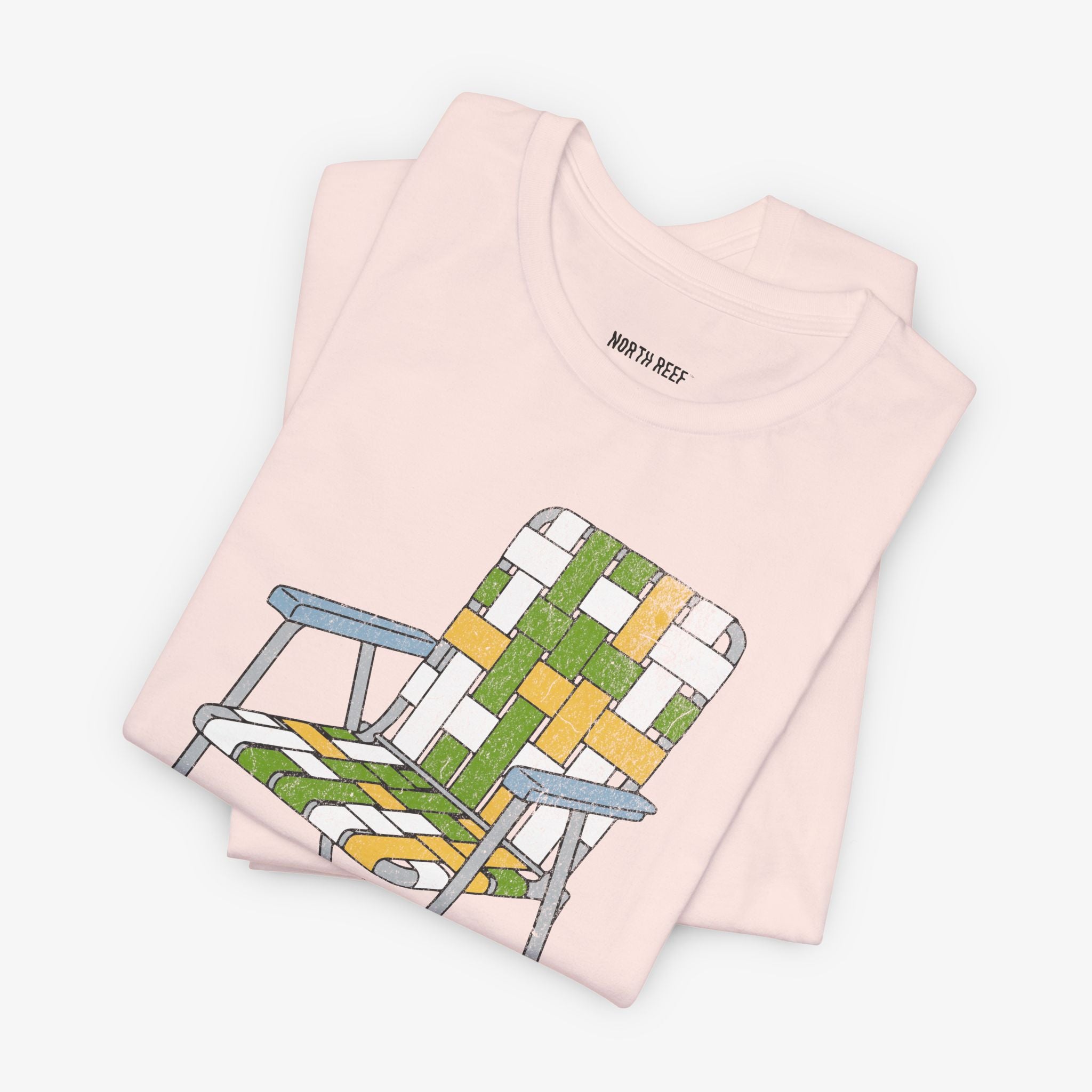 Retro Cali Surf Beach Chair T-shirt