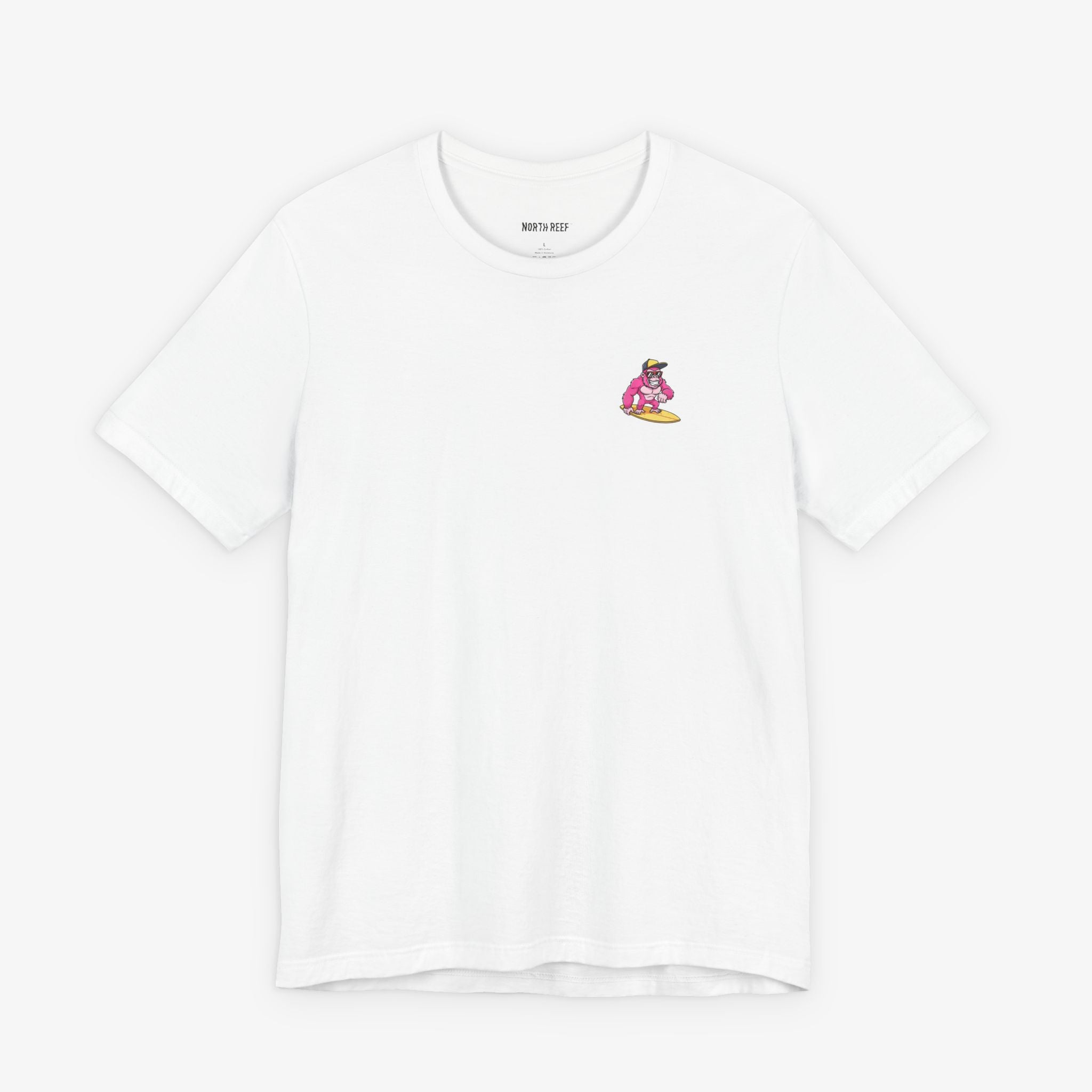Gorilla Surfing Pocket T-shirt